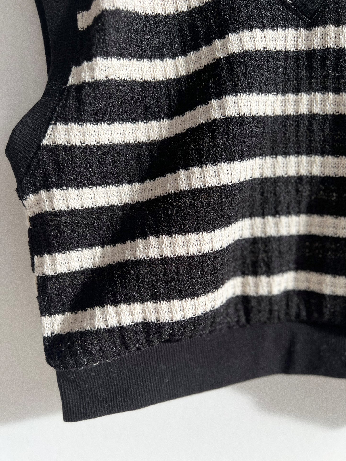 Knit Stripe Vest