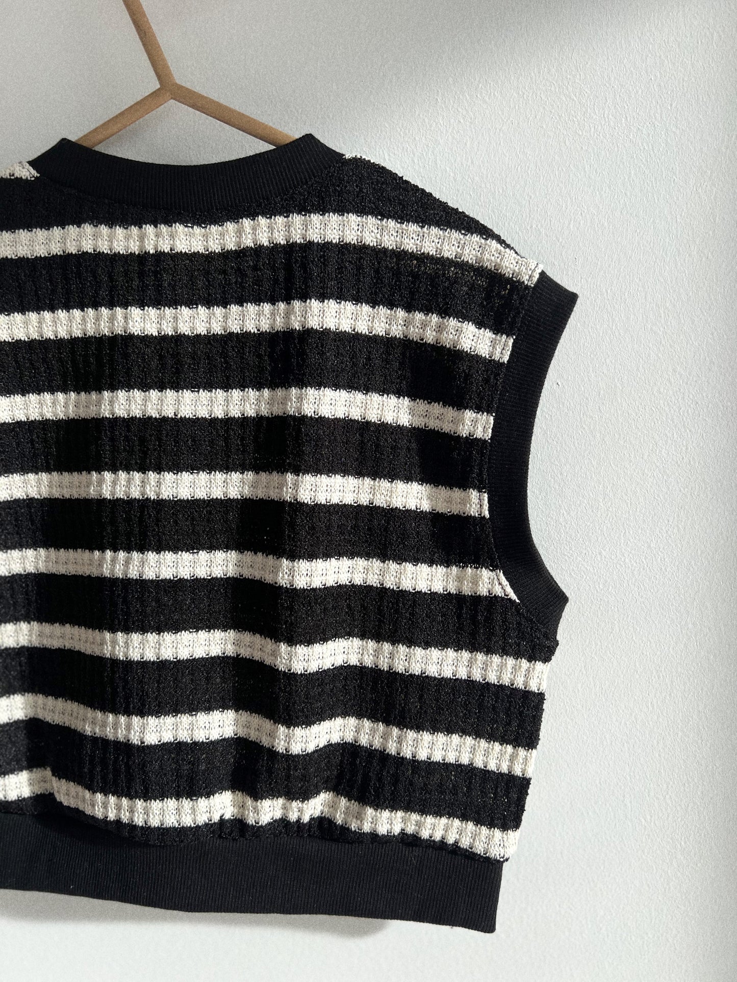 Knit Stripe Vest
