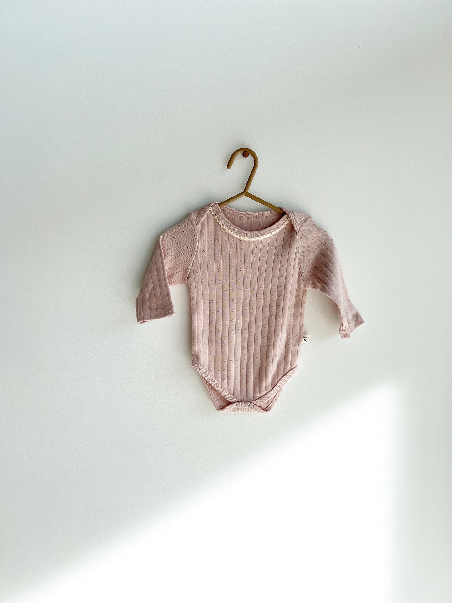 Baby Pink Onesie with Headband